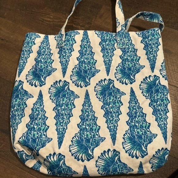 Lily Pulitzer for Estee Lauder 5/$25 🎀 nautical boho Beachy tote - Picture 4 of 6